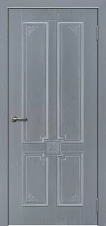 Испания с тиснением RAL 7040 патина белая ДГ 2000*600