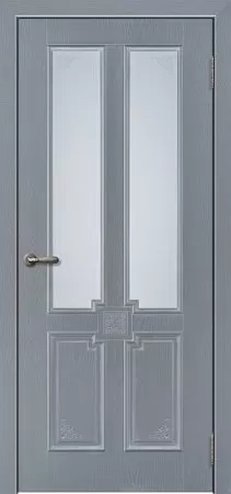 Испания с тиснением RAL 7040 патина белая ДО 2000*700